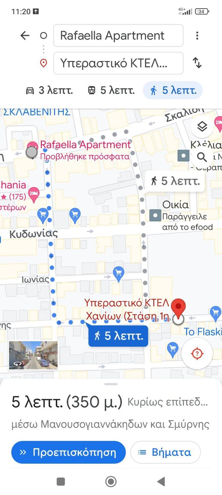 Rafaellas Apartment Ханья Экстерьер фото